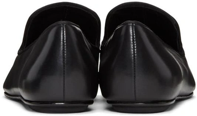 Shop Alexander Wang Black Binx Loafers