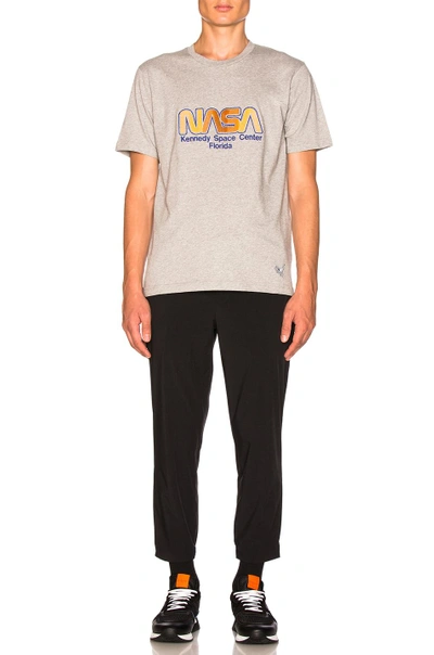 Shop Coach Nasa Tee Shirt In Heather Grey