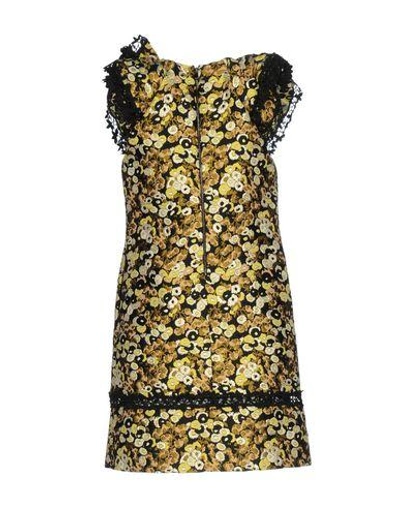 Shop Giamba Formal Dress In Yellow