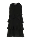 Giamba Short Dresses In Black