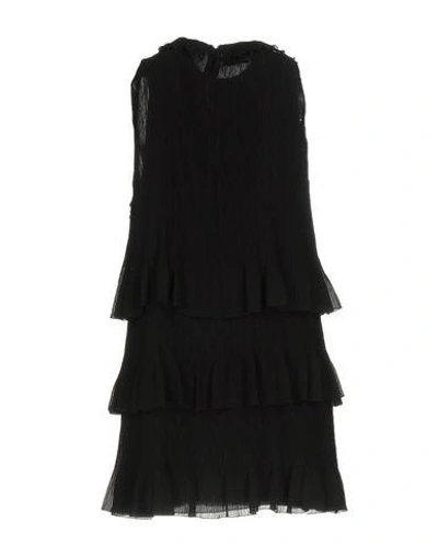 Shop Giamba Short Dresses In Black