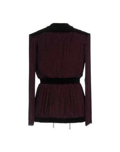 Shop Balmain In Deep Purple