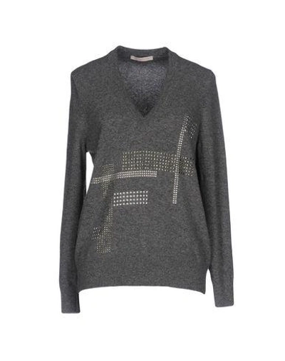 Shop Christopher Kane Sweater In Lead