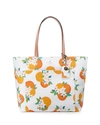 Kate Spade Harding Street Oranges Riley Tote Bag, Orange In Orange