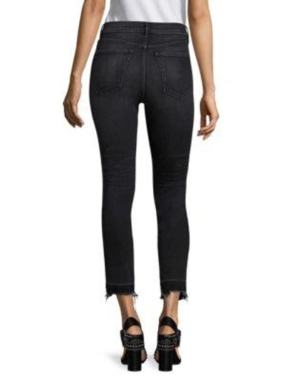 Shop 3x1 Shelter Raw Hem Cropped Straight-leg Jeans In Prism