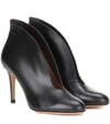 GIANVITO ROSSI VAMP LEATHER ANKLE BOOTS,P00266886