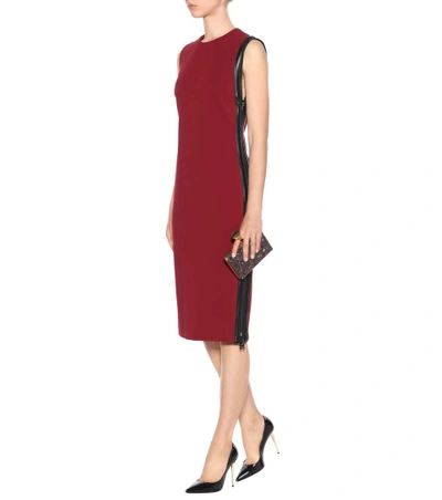 Shop Tom Ford Sleeveless Dress In Red
