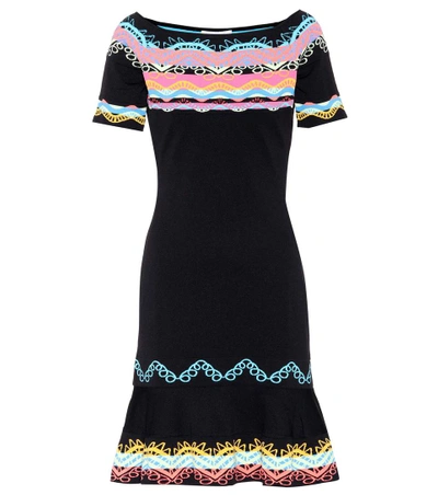 Shop Peter Pilotto Knitted Dress In Black