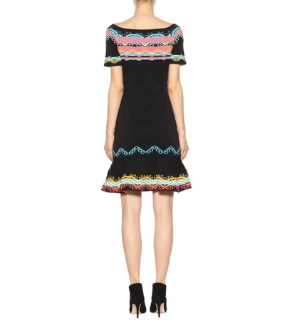 Shop Peter Pilotto Knitted Dress In Black