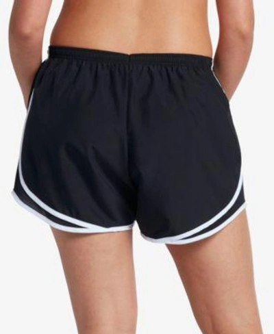 Shop Nike Plus Size Tempo Dri-fit Track Shorts In Black/black Wolg Grey