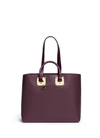 SOPHIE HULME 'Cromwell East West' calfskin leather tote bag