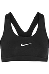 Nike Women's Pro Classic Padded Mid-impact Dri-fit Sports Bra In Black
