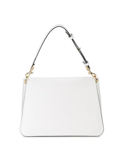 Shop Jw Anderson White Pierce Medium Shoulder Bag