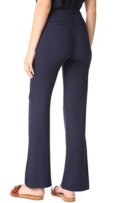 Shop Jenni Kayne Button Birkin Pants In Navy