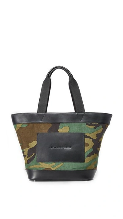 Alexander Wang Large Canvas Tote In Camo