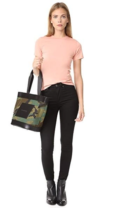Shop Alexander Wang Large Canvas Tote In Camo