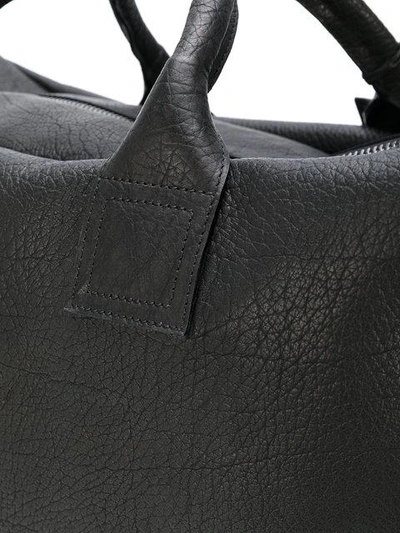 Shop Marsèll Tag Detail Structured Luggage In Black