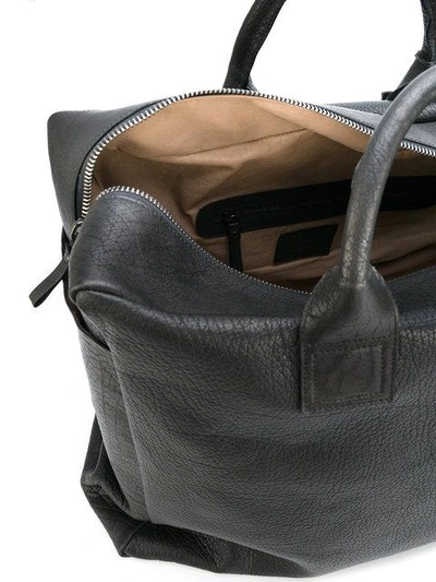 Shop Marsèll Tag Detail Structured Luggage In Black