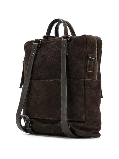 Shop Marsèll Structured Backpack - Brown