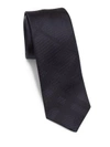 BURBERRY Stanfield Textured Silk Tie