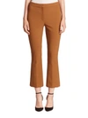 Theory Erstina Pioneer Cropped Pants In Vicuna
