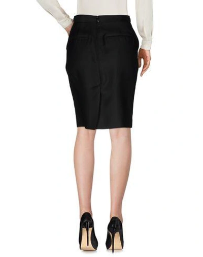 Shop Dsquared2 Knee Length Skirts In Black