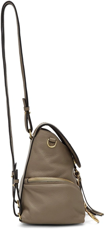 Shop See By Chloé Grey Convertible Backpack