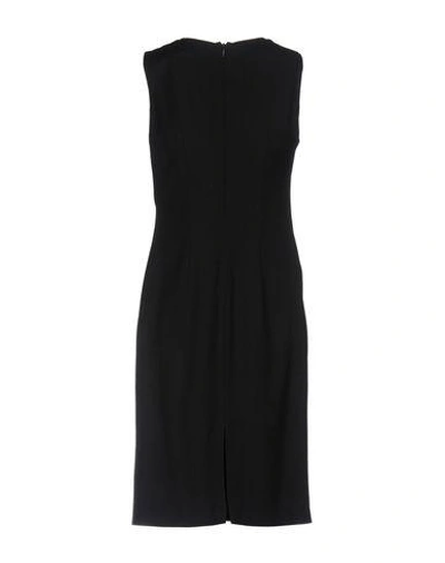 Shop Pinko Knee-length Dress In Black