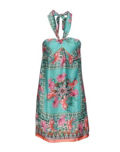 Kookai Short Dresses In Turquoise