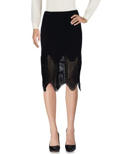 Shop Jonathan Simkhai Midi Skirts In Black