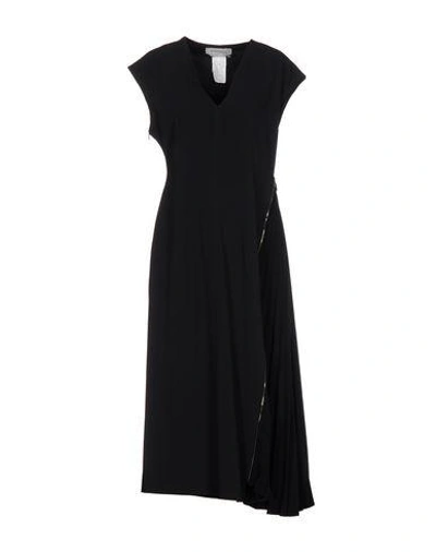Sportmax 3/4 Length Dresses In Black