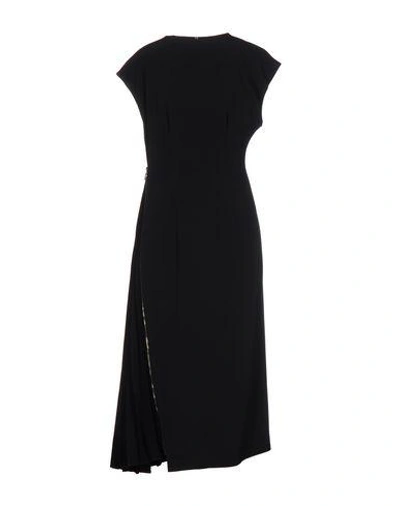 Shop Sportmax 3/4 Length Dresses In Black