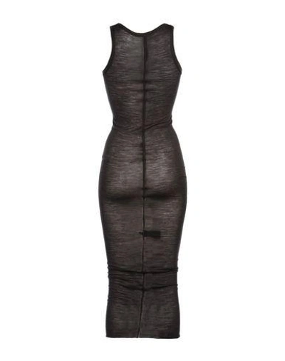 Shop Isabel Benenato Knee-length Dress In Lead
