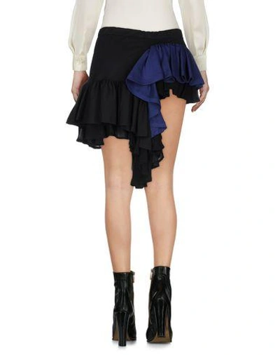 Shop Y-3 Mini Skirts In Black