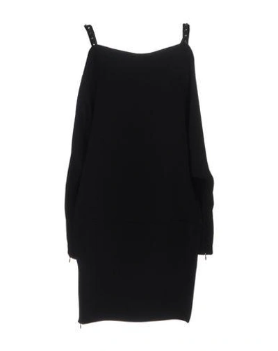Alexandre Vauthier Short Dress In Black