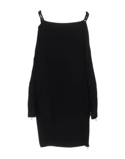 Shop Alexandre Vauthier Short Dress In Black