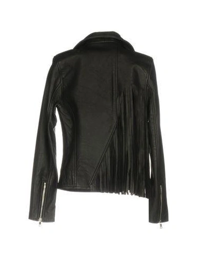 Shop Rta Biker Jacket In Black