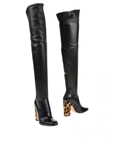 Francesco Russo Boots In Black