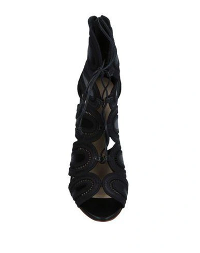 Shop Francesco Russo Sandals In Black