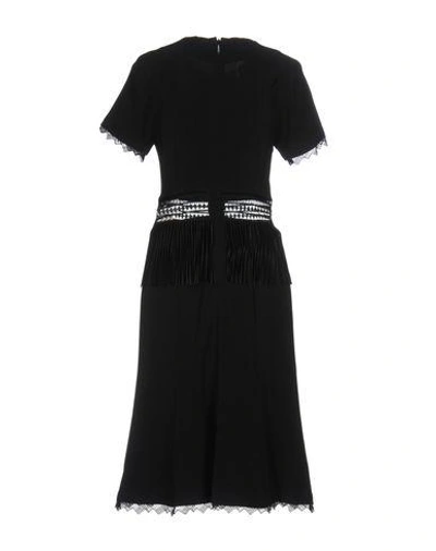 Shop Jonathan Simkhai Knee-length Dress In Black