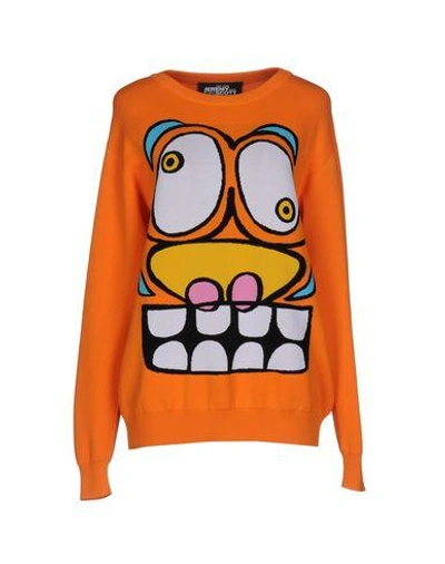 Shop Jeremy Scott Sweaters In Orange