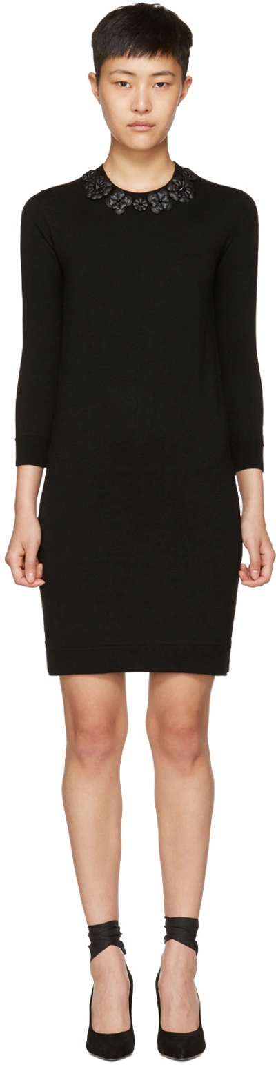 Fendi Knit Dress In Black|nero