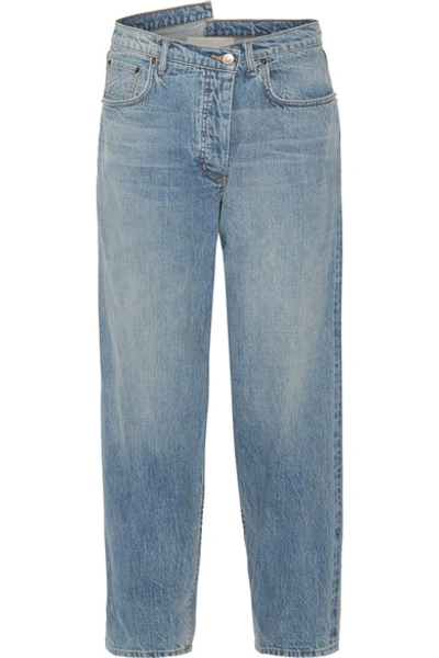 Monse Asymmetric Mid-rise Tapered Jeans
