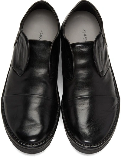 Shop Marsèll Black Leather Loafers
