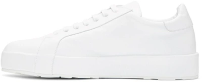 Shop Jil Sander White Eleonor Sneakers In 101 White