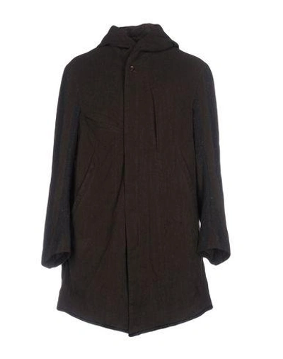 Shop Ziggy Chen Full-length Jacket In Khaki