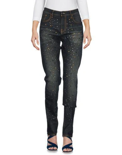 Shop Pinko Denim Pants In Blue