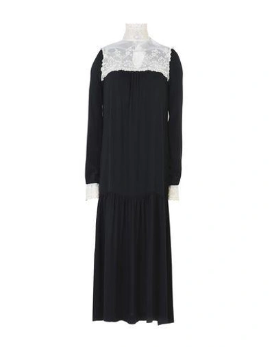 Veronique Branquinho 3/4 Length Dresses In Black