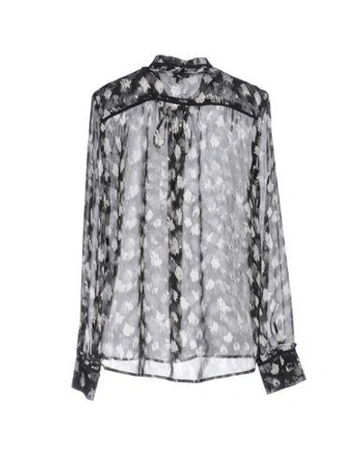 Shop Just Cavalli Patterned Shirts & Blouses In Lead