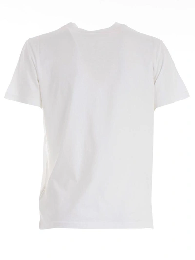 Shop Golden Goose Short Sleeve T-shirt In White